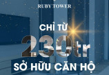 Chung cư Ruby Tower – nhận nhà ở luôn – vay vốn 0% 