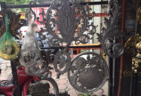 Hoa văn gang đúc trang trí cửa cổng, hàng rào, lan can